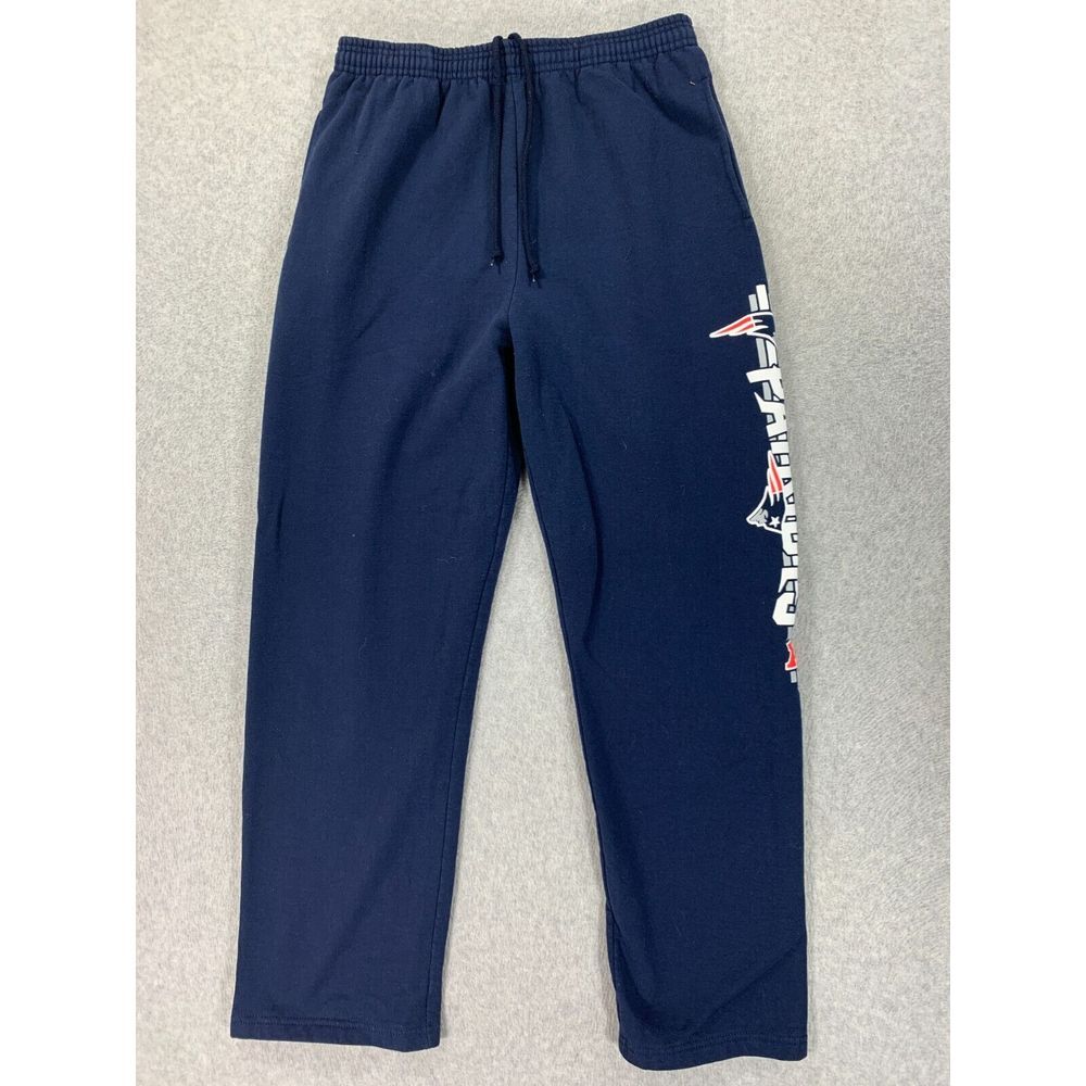 New England‎ Patriots NFL Practice Sweatpants (Men's Medium) Blue